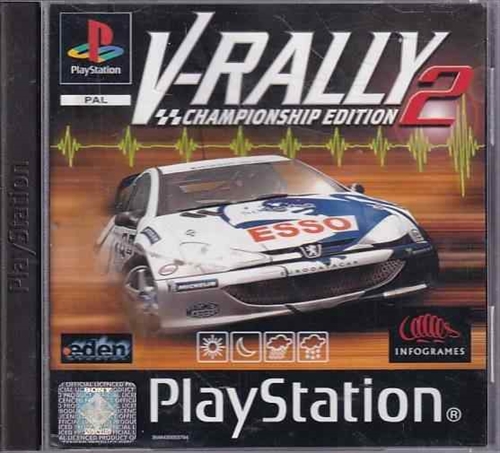 V-Rally 2 - PS1 (B Grade) (Genbrug)